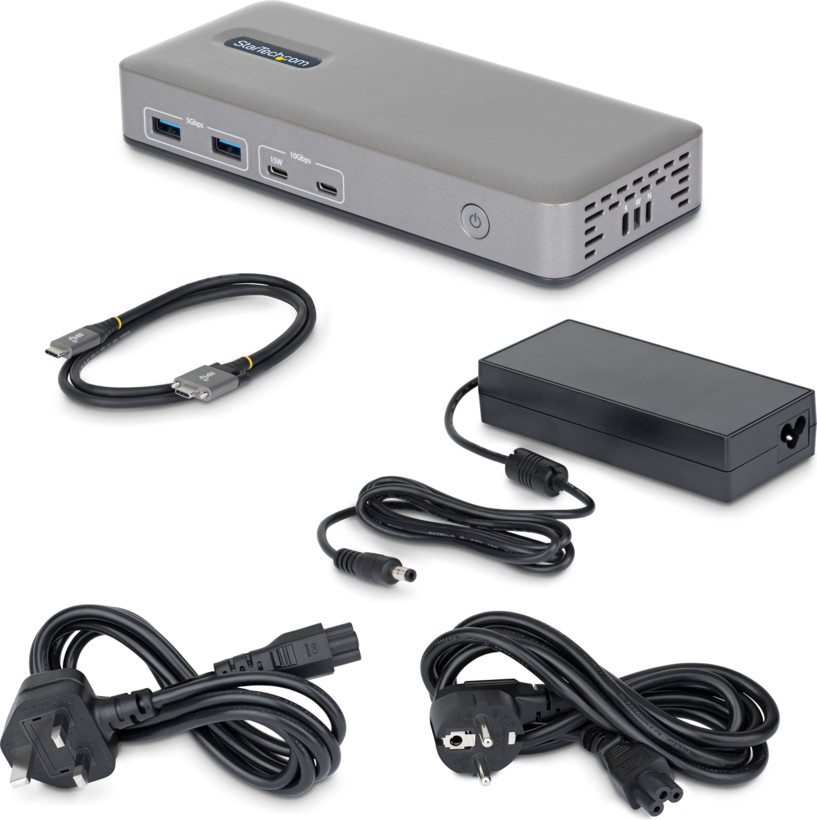 Startech 196UE-USBC-DOCK - Estación de conexión, para portátil, USB-C 3.2 Gen 2 (3)