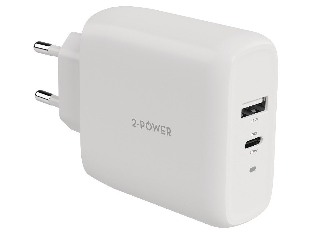 2-Power 2PWC32W02-EU cargador de dispositivo móvil Blanco