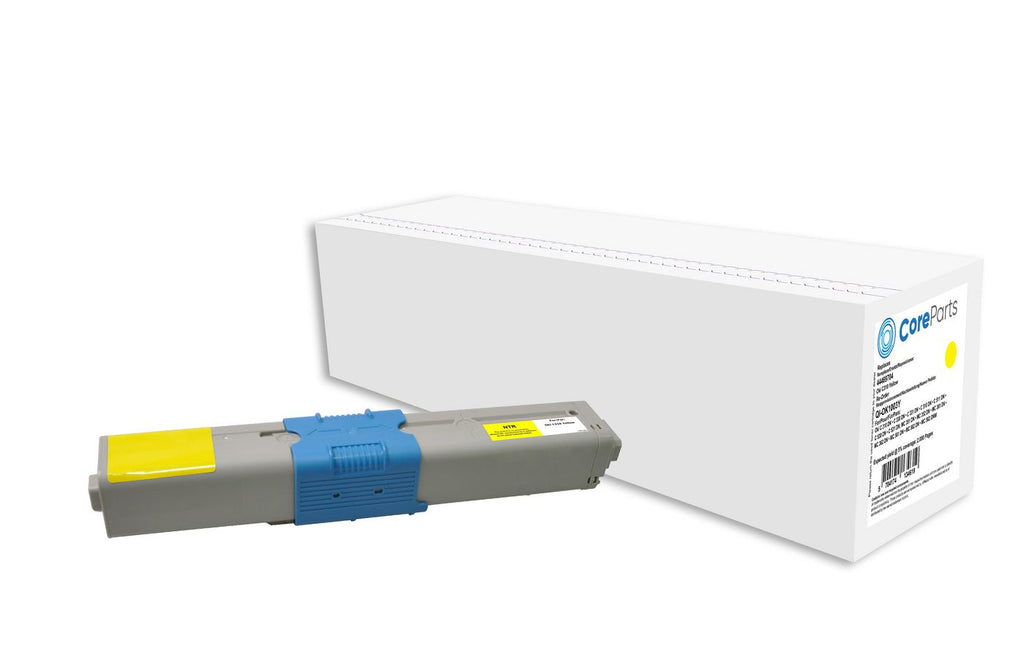 CoreParts QI-OK1003Y cartucho de tóner 1 pieza(s) Compatible Amarillo (2)