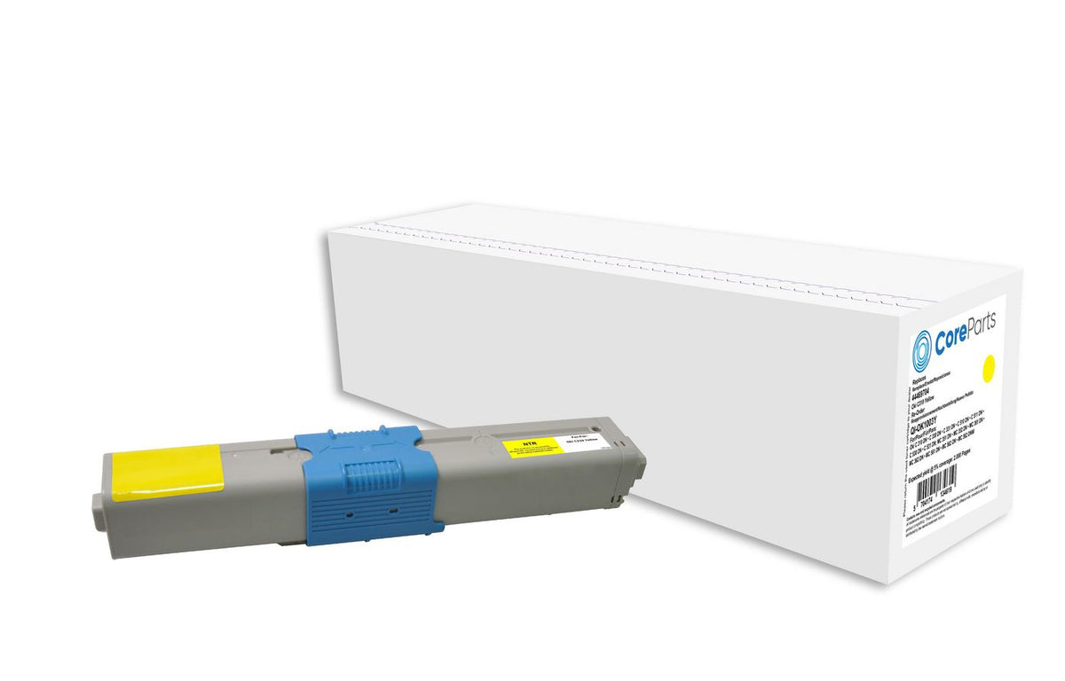 CoreParts QI-OK1003Y cartucho de tóner 1 pieza(s) Compatible Amarillo (2)