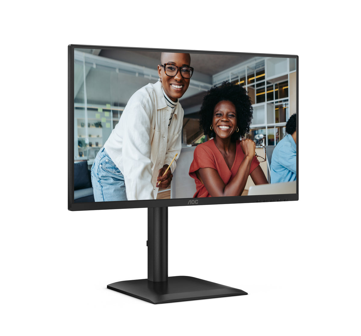 AOC E4 24E4CV pantalla para PC 60,5 cm (23.8") 1920 x 1080 Pixeles Full HD LED Negro (8)