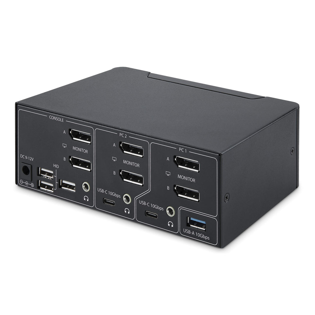 StarTech.com P2CDD143-KVM-SWITCH interruptor KVM Negro (2)