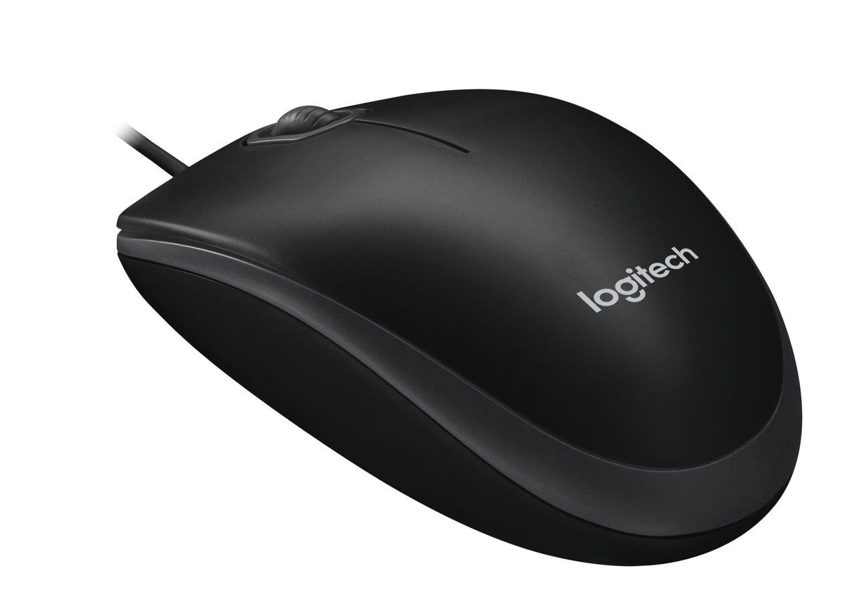 Logitech B100 ratón Oficina Ambidextro USB tipo A Óptico 800 DPI (5)