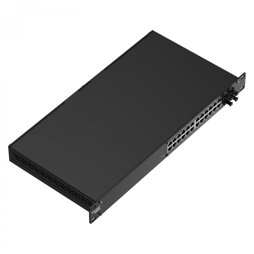 Teltonika SWM282 Gestionado L2+ Gigabit Ethernet Energía sobre Ethernet Negro