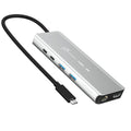 j5create JCD403-N hub de interfaz USB Tipo C 10000 Mbit/s Gris