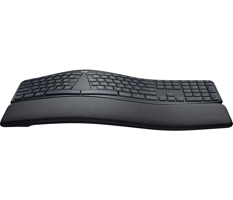 Logitech ERGO K860 teclado Oficina RF Wireless + Bluetooth QWERTY Nórdico Grafito (4)