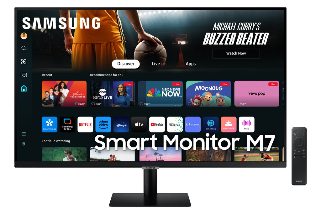 Samsung M70D pantalla para PC 81,3 cm (32") 3840 x 2160 Pixeles 4K Ultra HD LED Negro