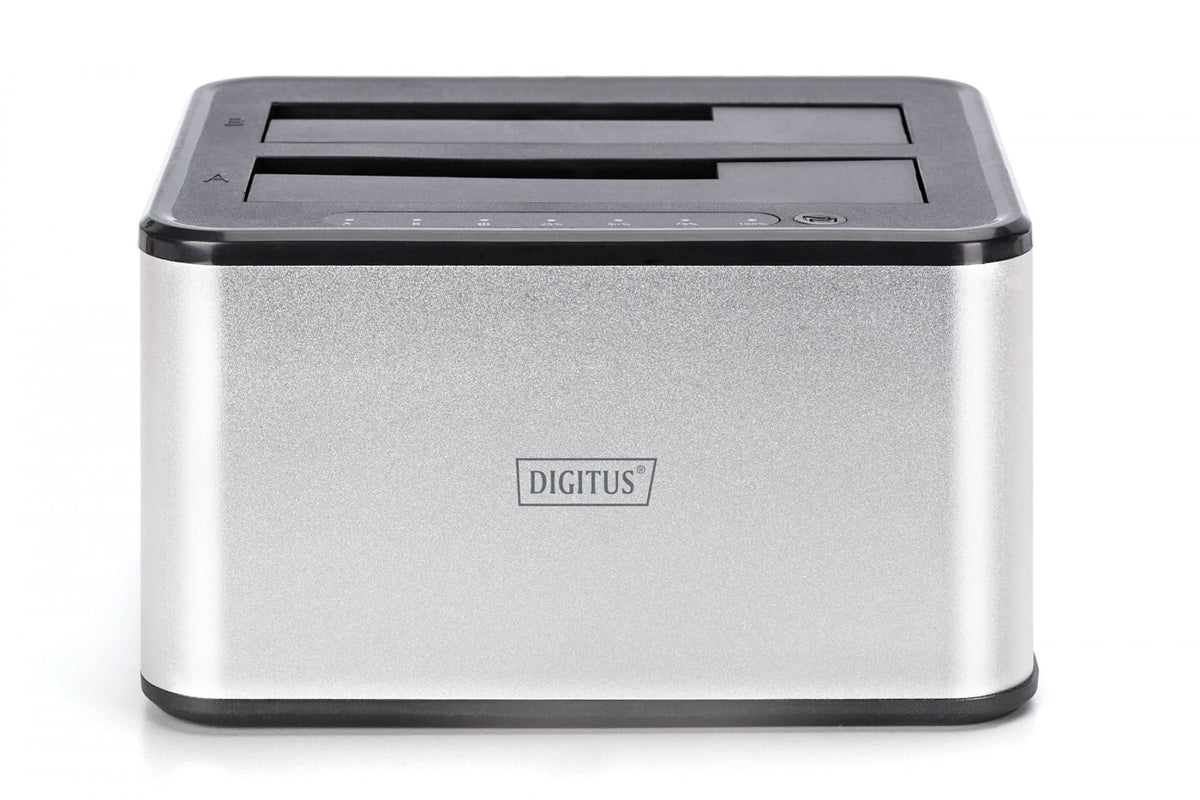 Station d'accueil USB 3.0 Super Speed pour jusqu'à 2x SSD/HDD 2.5/3.5" SATA III max. 2x20 To avec fonction de clonage (2)