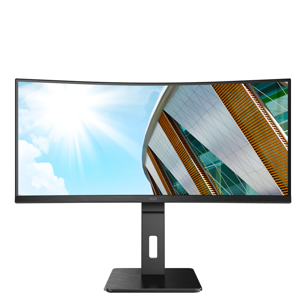 AOC P2 CU34P2A pantalla para PC 86,4 cm (34") 3440 x 1440 Pixeles Quad HD LED Negro (4)