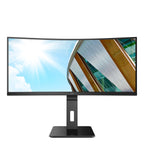AOC P2 CU34P2A pantalla para PC 86,4 cm (34") 3440 x 1440 Pixeles Quad HD LED Negro (4)