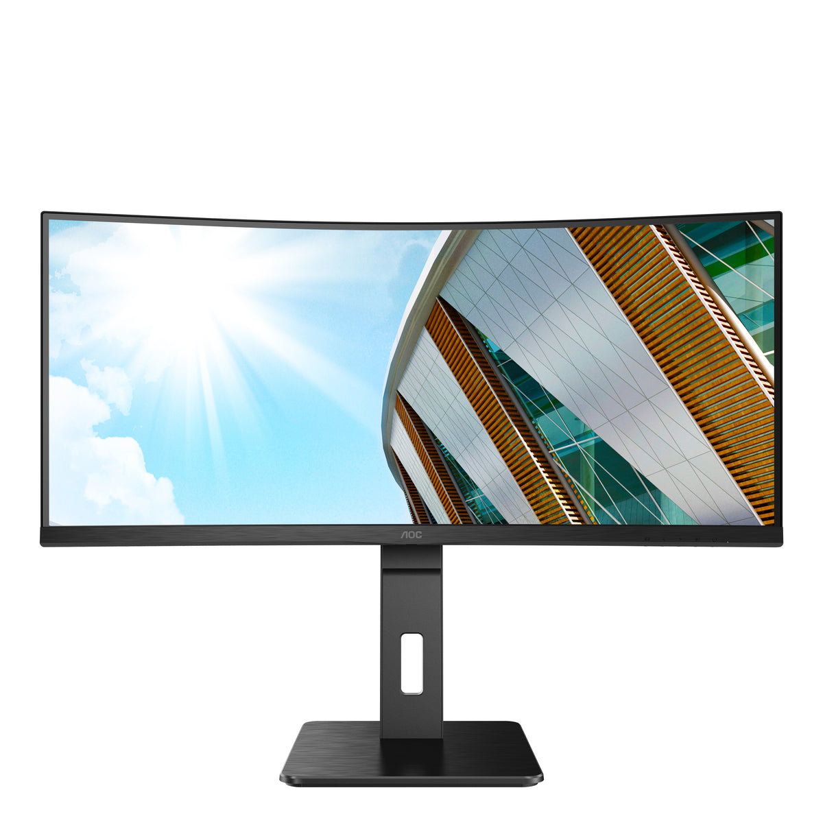 AOC P2 CU34P2A pantalla para PC 86,4 cm (34") 3440 x 1440 Pixeles Quad HD LED Negro (4)