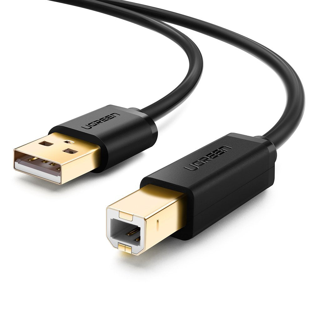 Ugreen 10351 cable USB USB 2.0 3 m USB A USB B Negro