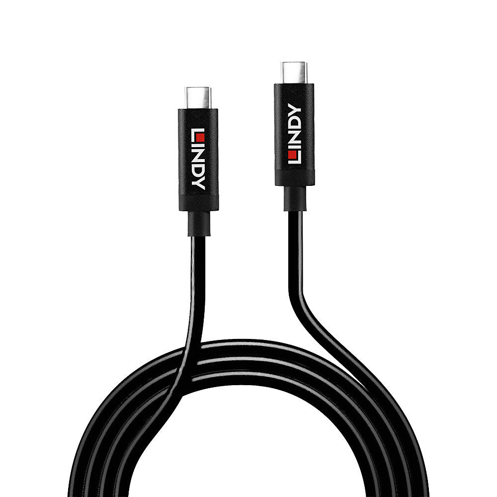 Lindy 43308 cable USB USB 3.2 Gen 2 (3.1 Gen 2) 5 m USB C 10 Gbit/s 60 W Negro (3)