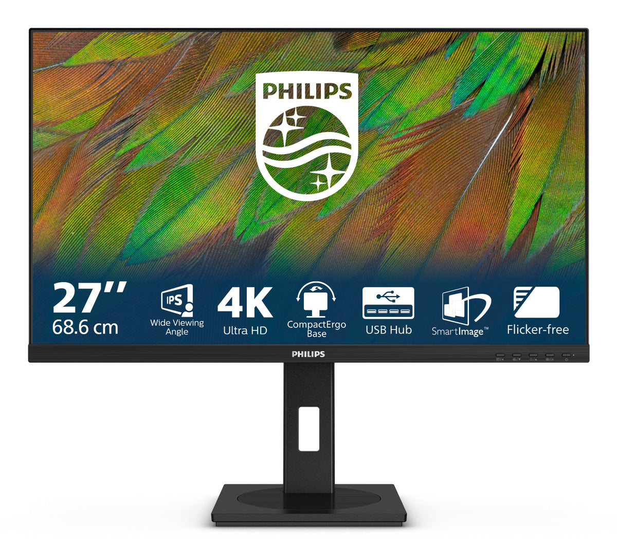 Philips 3000 series 27B1N3800/00 pantalla para PC 68,6 cm (27") 3840 x 2160 Pixeles 4K Ultra HD LCD Negro (2)