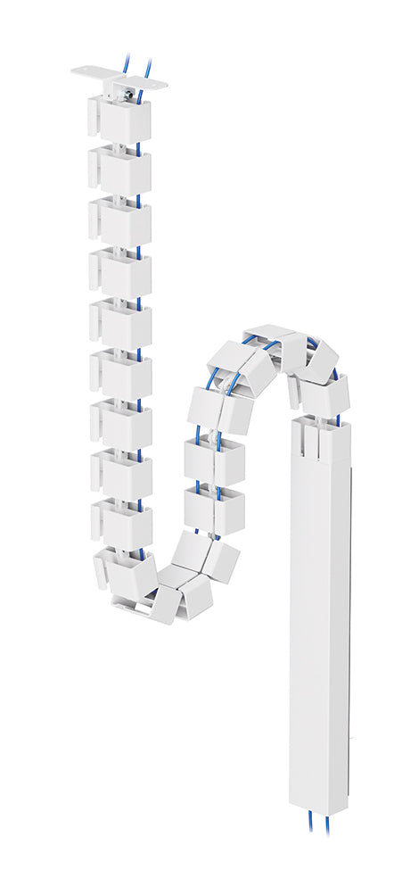 Neomounts ADS06-133WH organizador de cables Escritorio Guía para cables Blanco 1 pieza(s)