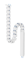 Neomounts ADS06-133WH organizador de cables Escritorio Guía para cables Blanco 1 pieza(s)