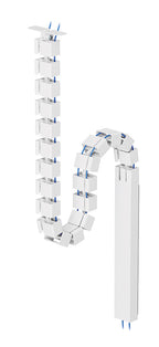 Neomounts ADS06-133WH organizador de cables Escritorio Guía para cables Blanco 1 pieza(s)