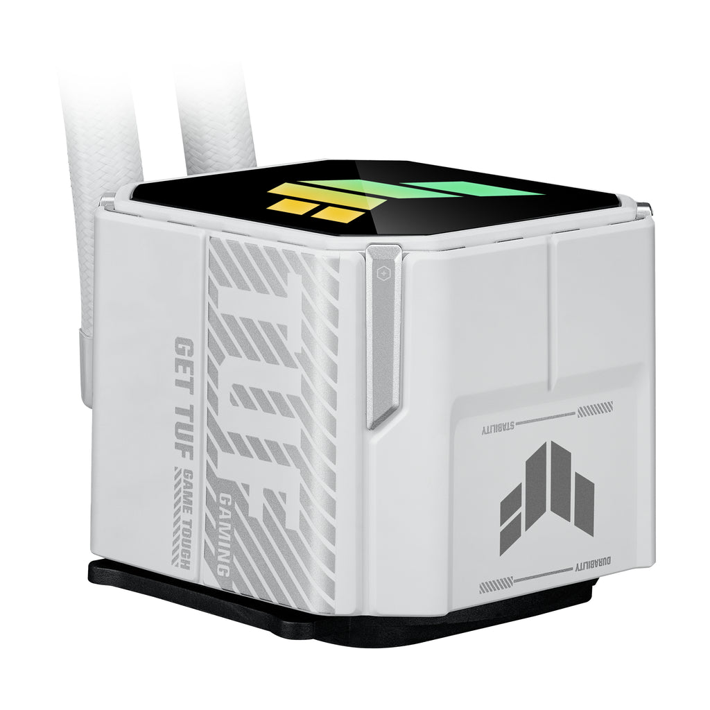 ASUS TUF Gaming LC III 360 ARGB White Edition Carcasa del ordenador Sistema de refrigeración líquida todo en uno 12 cm Blanco (9)