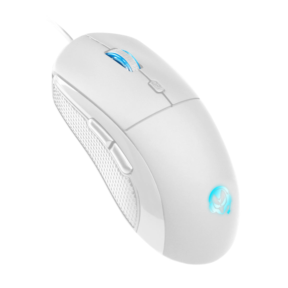 VIDA GAMER WHT 4IN1 USB KB MS HS KIT teclado Ratón incluido Juego QWERTY Inglés del Reino Unido Blanco (3)