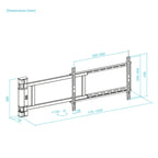 TooQ LPM4381XL-B soporte para TV 190,5 cm (75") (8)