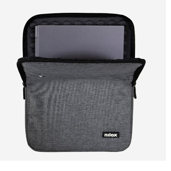Nilox SLEEVE 14.1 GRIS 35,8 cm (14.1") Funda (4)