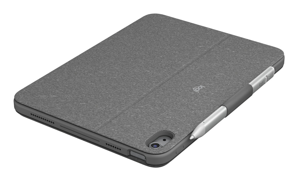 Logitech Combo Touch QWERTY Internacional de EE.UU. Smart Connector Gris (4)