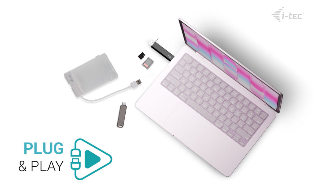 i-tec CADONGLEUSBSD hub de interfaz USB 3.2 Gen 1