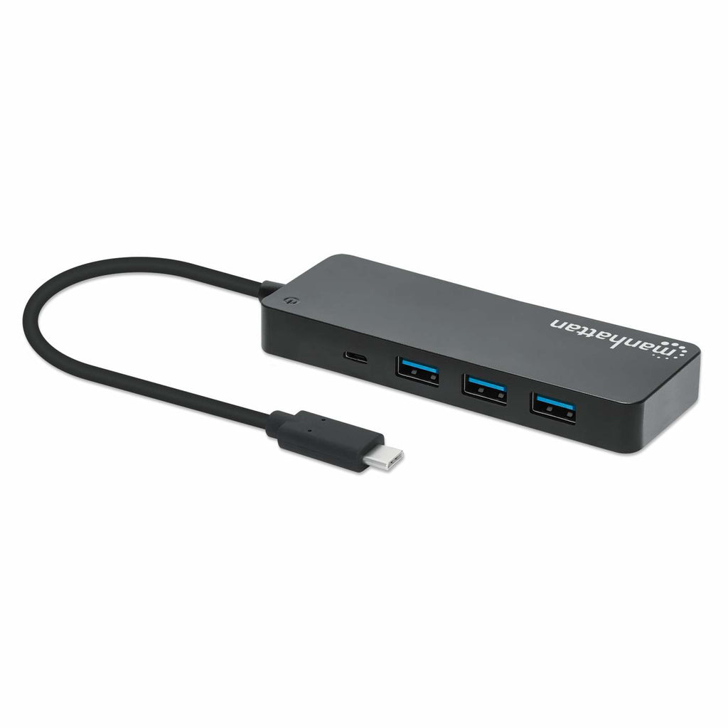 Manhattan 168410 hub de interfaz USB Tipo C 5000 Mbit/s Negro (2)