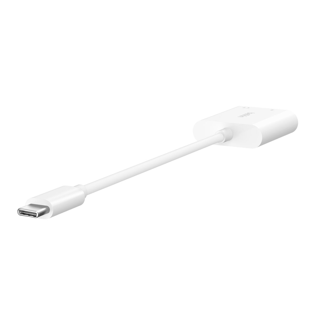 USB-C a conector de auriculares / adaptador de carga - USB-C macho a USB-C, miniconector hembra - USB Power Delivery (60W)