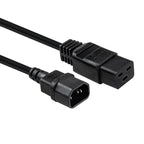 Lindy 30490 cable de transmisión Negro 1 m IEC C14 IEC C19 (5)