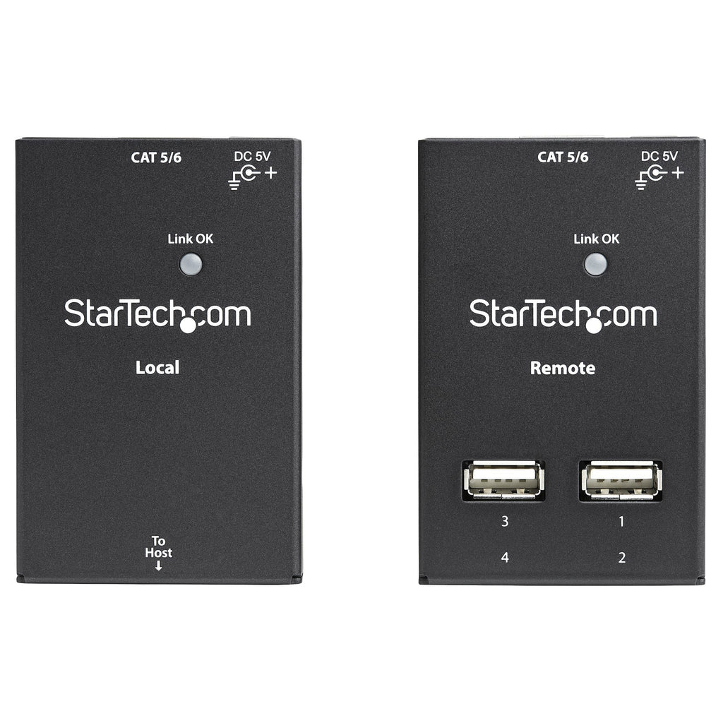 StarTech.com USB2004EXTV extensor de consola Transmisor y receptor de consola
