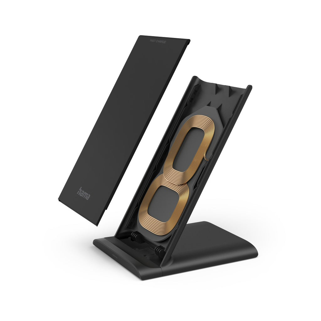 Hama QI-FC10S Smartphone Negro USB Cargador inalámbrico Carga rápida Interior (3)