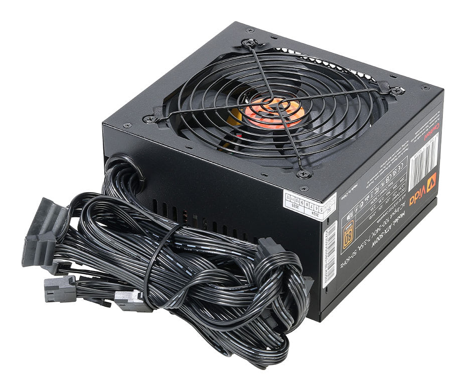 VIDA ATX-500W unidad de fuente de alimentación 24-pin ATX Negro (2)