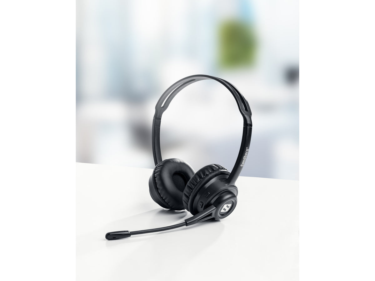 Sandberg 126-44 auricular y casco Auriculares Inalámbrico Diadema Música/uso diario Bluetooth Negro (8)