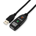 Axagon ADR-210 cable USB USB 2.0 10 m USB A 0,48 Gbit/s Negro