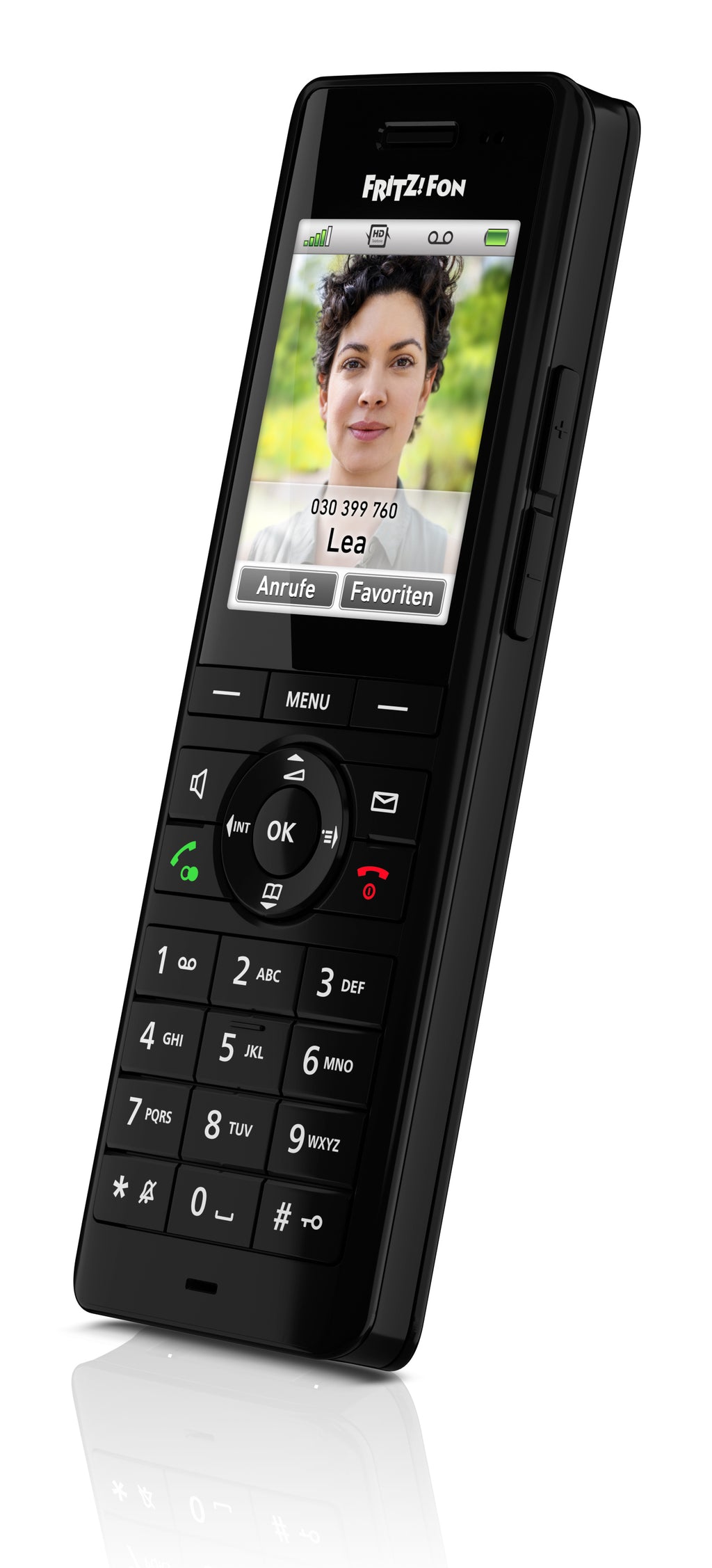 Fon FRITZ! X6 Teléfono DECT Identificador de llamadas Negro (3)
