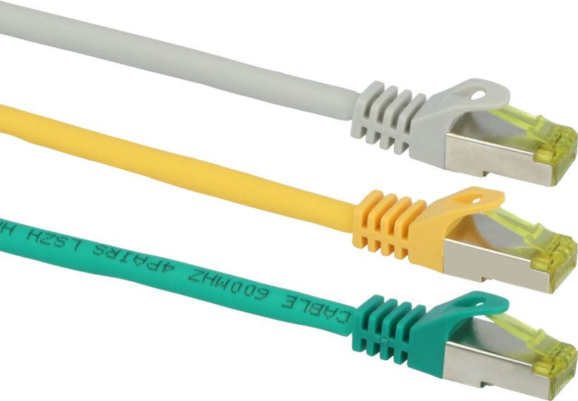 Cable RJ45 S/FTP Cat6a 0,5m HighEnd (2)