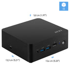 MSI Cubi NUC 1MG-014BEU Mini PC Negro 100U Intel® SoC (8)