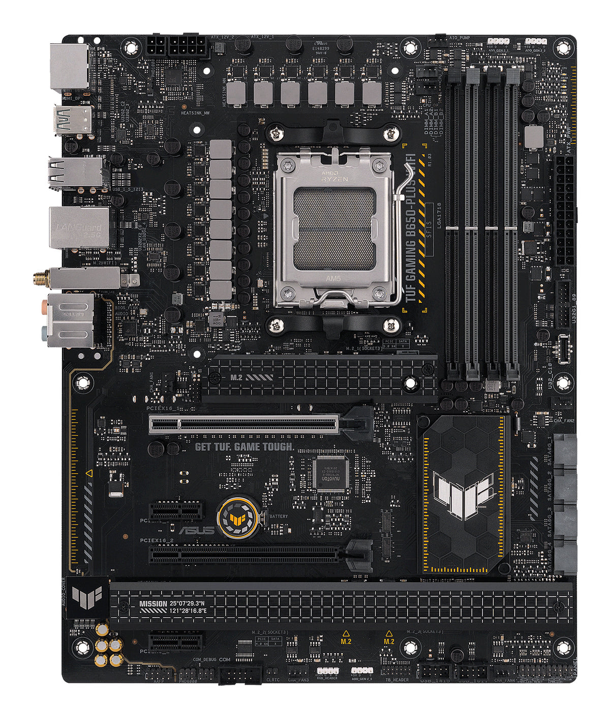 ASUS TUF GAMING B650-PLUS WIFI AMD B650 Zócalo AM5 ATX (4)