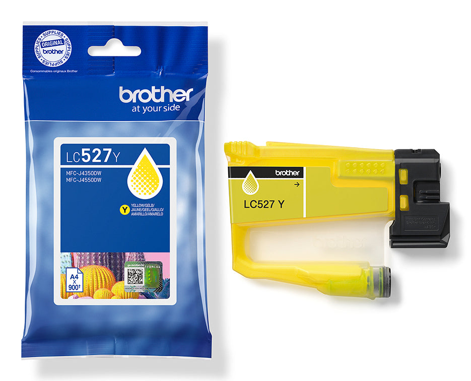 Brother LC-527Y cartucho de tinta 1 pieza(s) Original Amarillo (4)