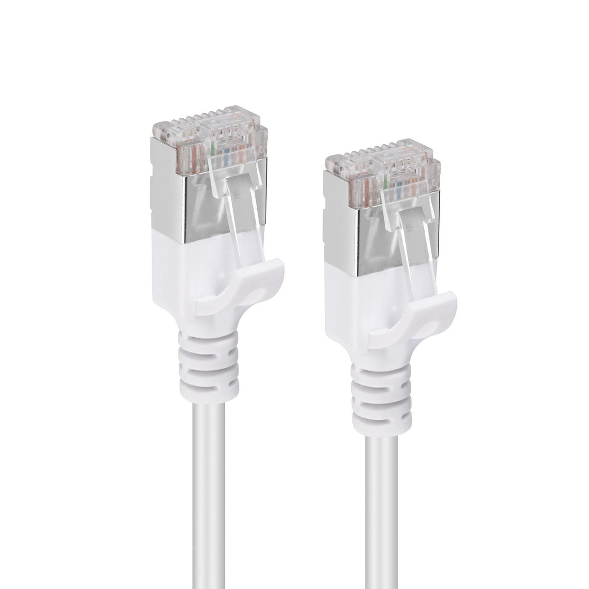 Microconnect V-FTP6A02W-SLIM cable de red Blanco 2 m Cat6a U/FTP (STP) (3)