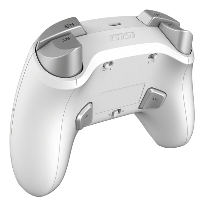 MSI FORCE GC300 WIRELESS WHITE Blanco USB 2.0 Gamepad Analógico PC (4)