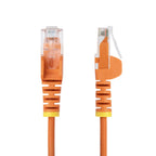 StarTech.com N6PAT25CMORS cable de red 0,25 m U/UTP (UTP) Alrededor (2)
