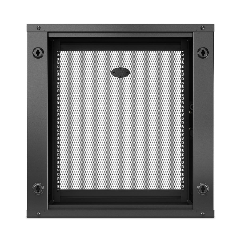 APC NetShelter WX 12U Single Hinged Wall-mount Enclosure 400mm Deep Bastidor de pared Negro (4)