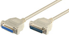 Microconnect MODGR3 cable de serie Blanco 3 m DB-25 (2)