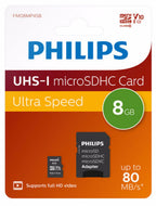 Philips FM08MP45B/00 memoria flash 8 GB MicroSDHC UHS-I Clase 10