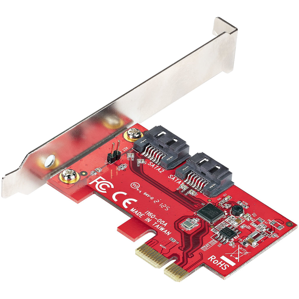StarTech.com 2P6G-PCIE-SATA-CARD tarjeta y adaptador de interfaz Interno (2)