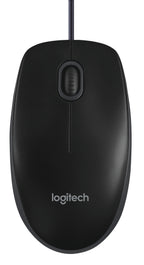 Logitech B100 ratón Oficina Ambidextro USB tipo A Óptico 800 DPI (3)