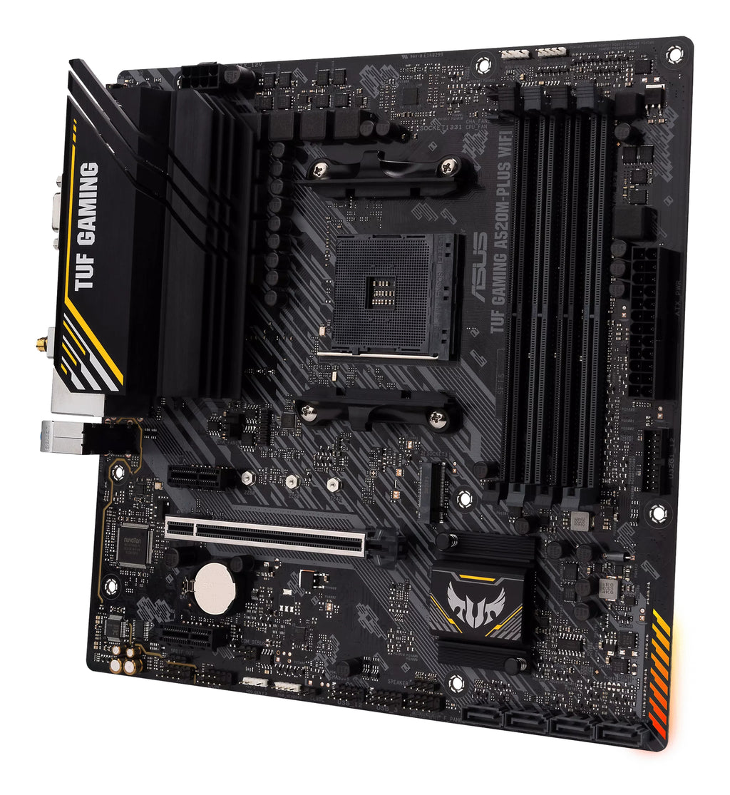 ASUS TUF GAMING A520M-PLUS WIFI AMD A520 Zócalo AM4 micro ATX (5)