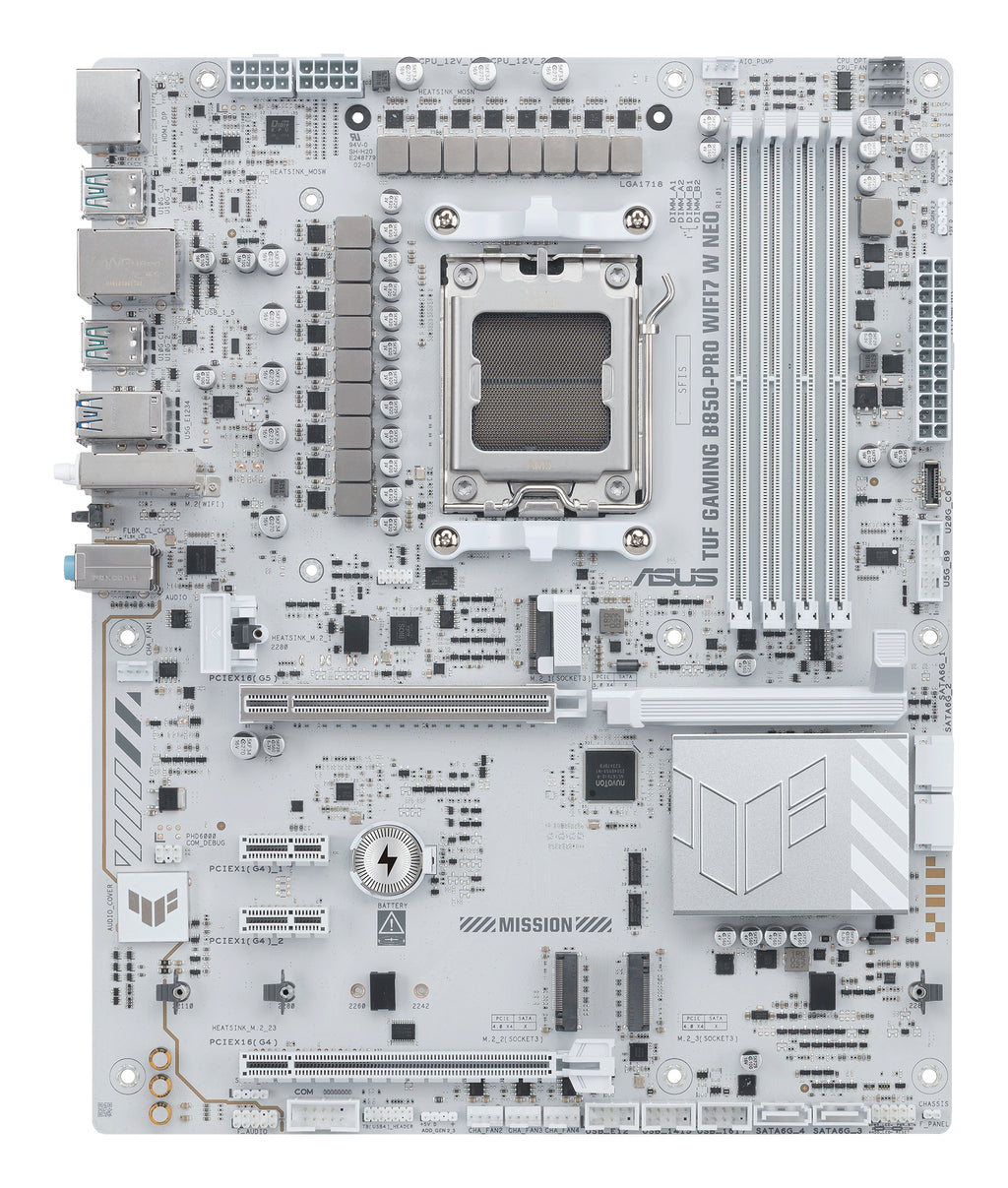 ASUS TUF GAMING B850-PRO WIFI7 W NEO AMD B850 Zócalo AM5 ATX (2)